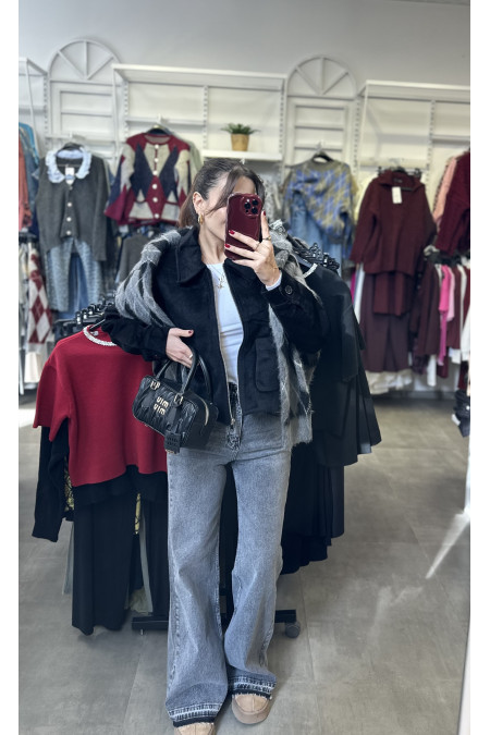 Yün Kaşa Cepli Premium Ceket