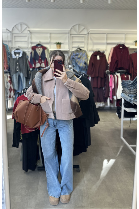 Yün Kaşa Cepli Premium Ceket