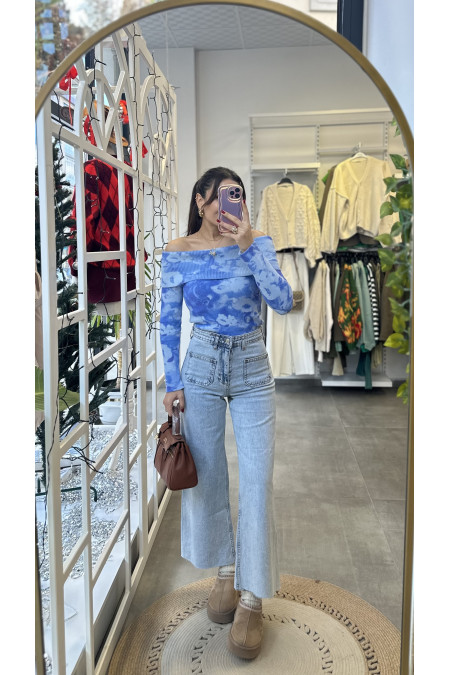 Madonna Yaka Triko Bluz